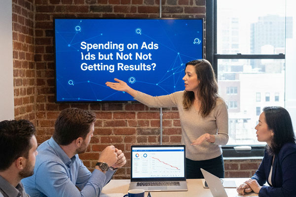 Paid advertising campaigns losing budget due to poor Google Ads and Meta Ads optimization