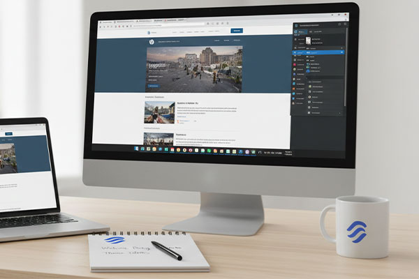 Custom WordPress website design and development for business growth